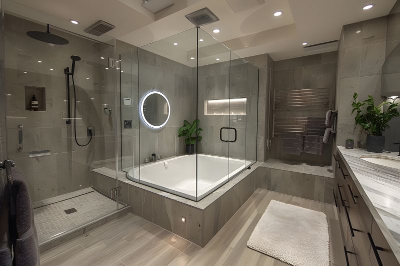 Modern Corner Tub